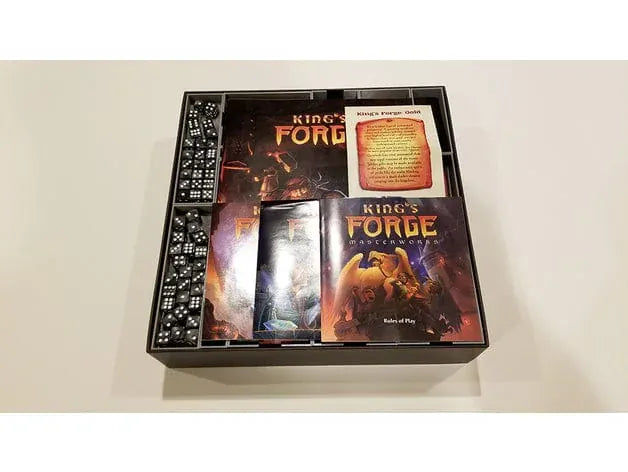 Insert / Organizer compatible with King's Forge + Expansions Board Game