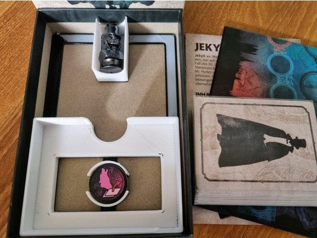 Jekyll vs Hyde Board Game Insert / Organizer
