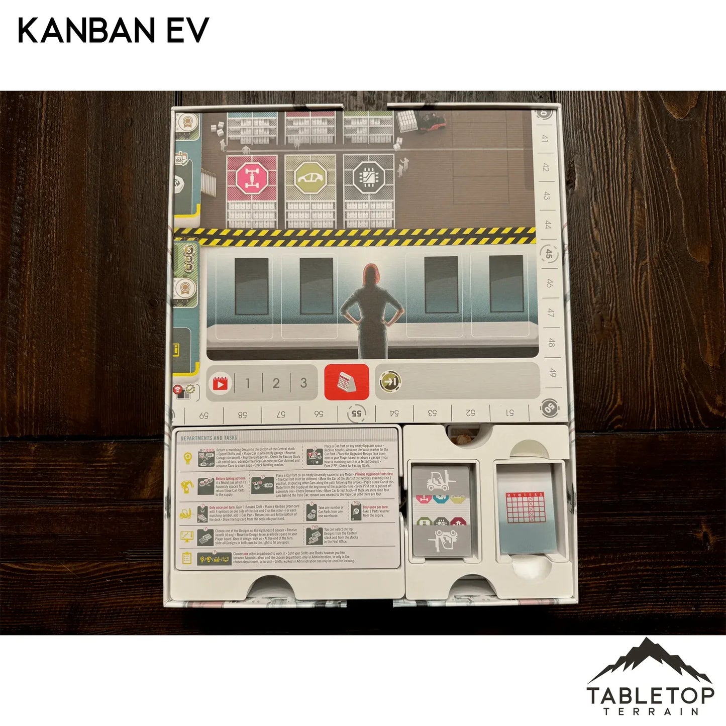 Kanban EV Board Game Insert / Organizer