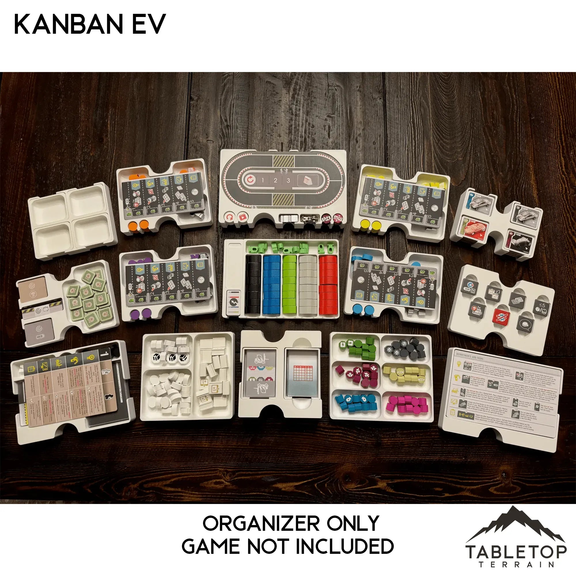 Kanban EV Board Game Insert / Organizer