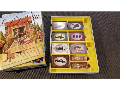 Last Will + Getting Sacked Expansion Board Game Insert / Organizer