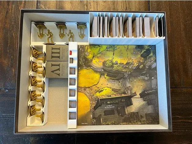 Legends of Sleepy Hollow with Expansion Board Game Insert / Organizer