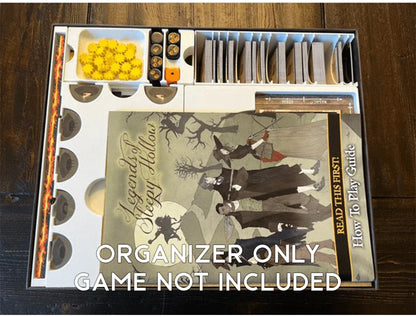Legends of Sleepy Hollow with Expansion Board Game Insert / Organizer