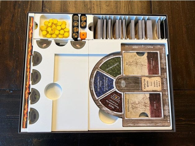 Legends of Sleepy Hollow with Expansion Board Game Insert / Organizer