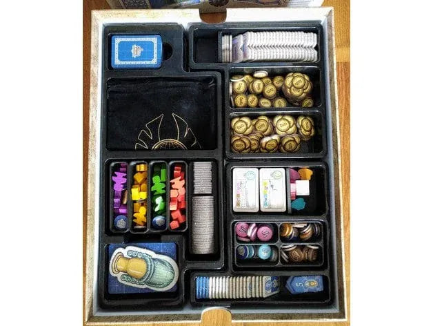 Lisboa with Deluxe Components Board Game Insert / Organizer