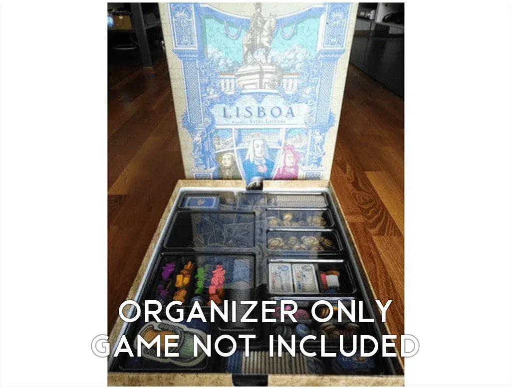 Lisboa with Deluxe Components Board Game Insert / Organizer