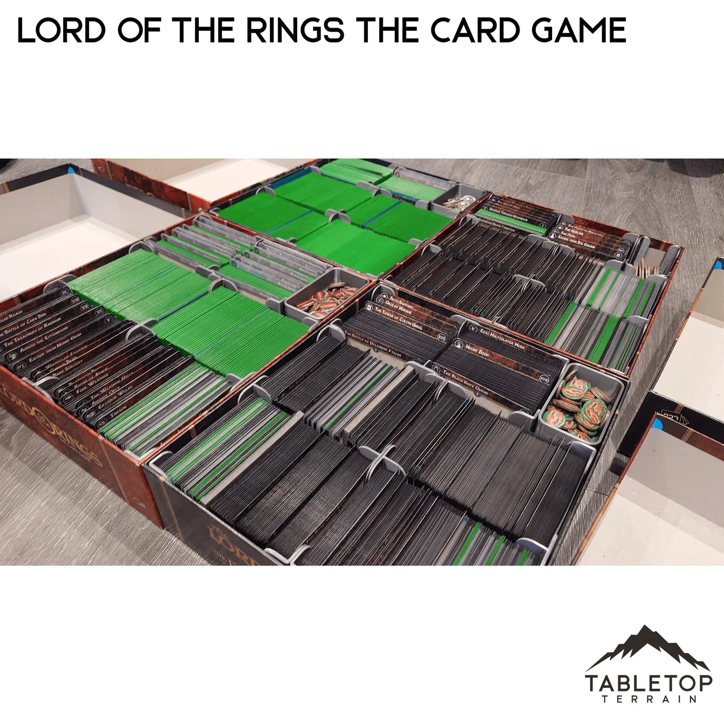 Lord of the Rings - The Card Game (Revised Edition) Board Game Insert/Organizer