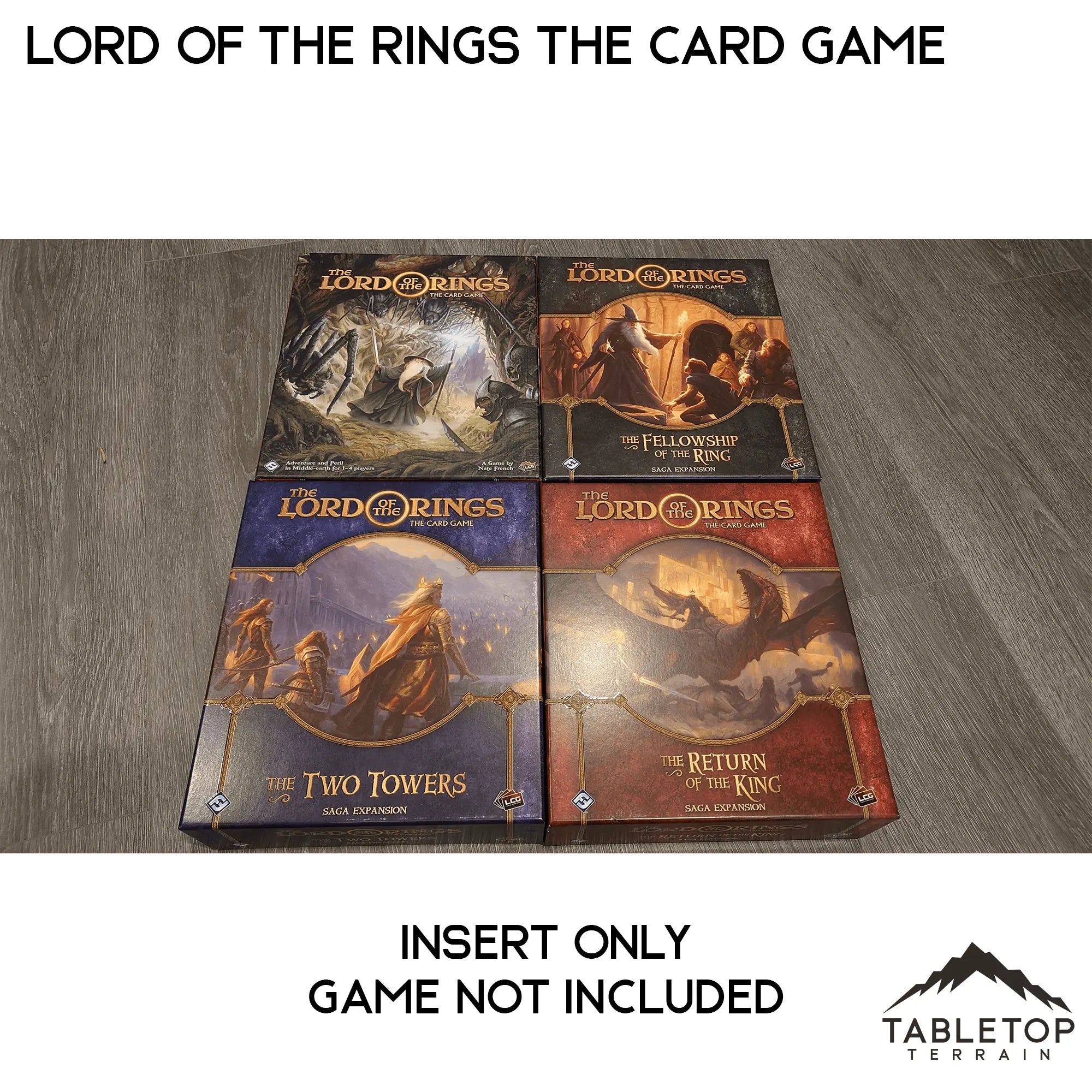 Lord of the Rings - The Card Game (Revised Edition) Board Game Insert/Organizer