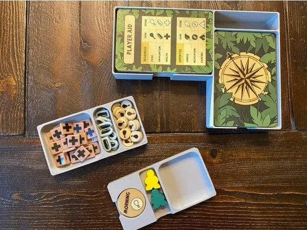 Lost Expedition Board Game Insert / Organizer