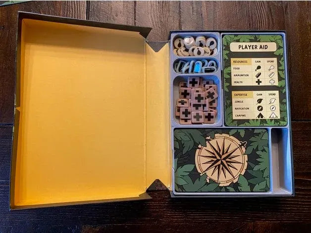 Lost Expedition Board Game Insert / Organizer