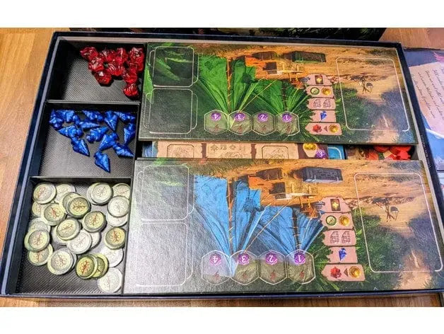 Lost Ruins of Arnak + Expansion Board Game Insert / Organizer
