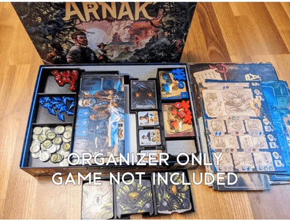 Lost Ruins of Arnak + Expansion Board Game Insert / Organizer