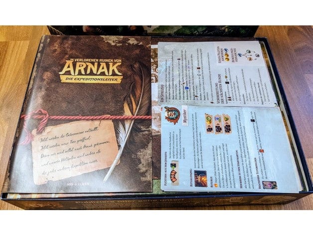 Lost Ruins of Arnak + Expansion Board Game Insert / Organizer