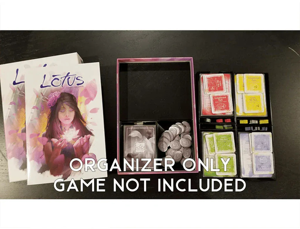 Lotus Board Game Insert / Organizer