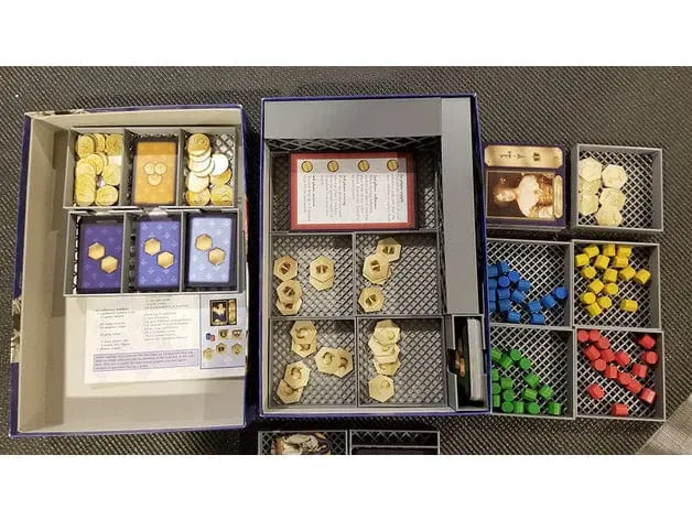 Louis XIV + The Favorite Expansion Board Game Insert / Organizer