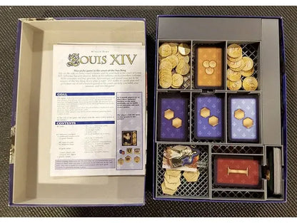 Louis XIV + The Favorite Expansion Board Game Insert / Organizer