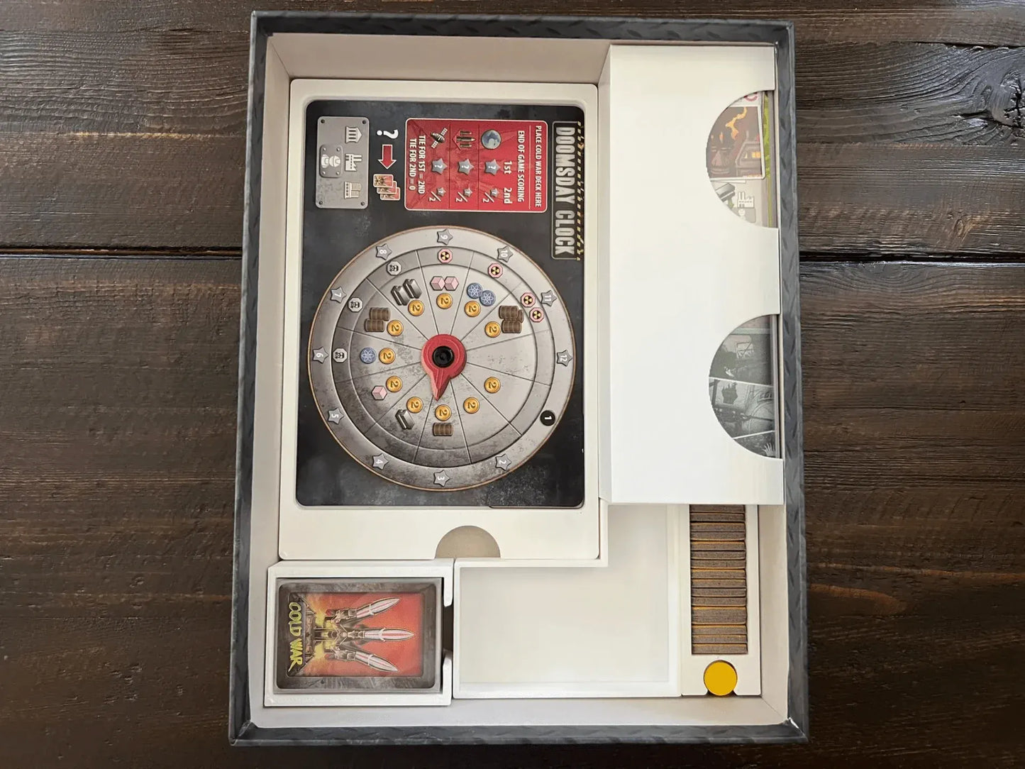 Manhattan Project Energy Empire with Cold War Board Game Insert / Organizer