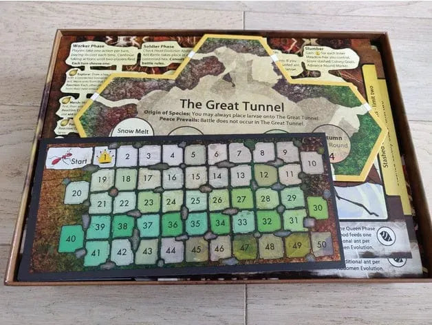 March of the Ants + Expansions Board Game Insert / Organizer