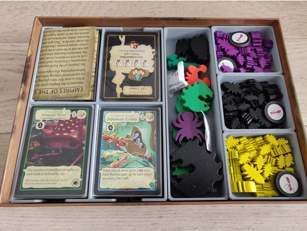 March of the Ants + Expansions Board Game Insert / Organizer