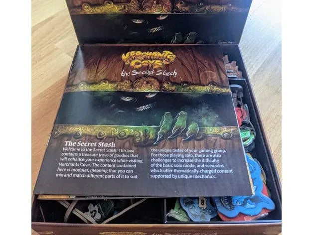 Merchants Cove Expansion Board Game Insert / Organizer