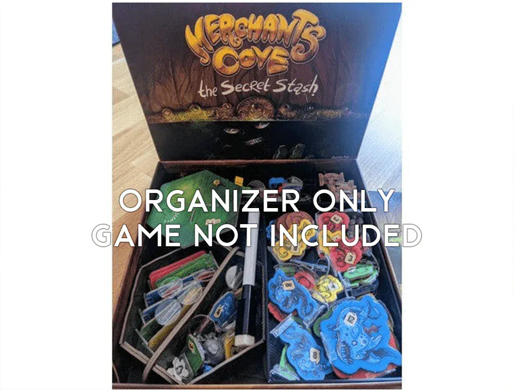 Merchants Cove Expansion Board Game Insert / Organizer