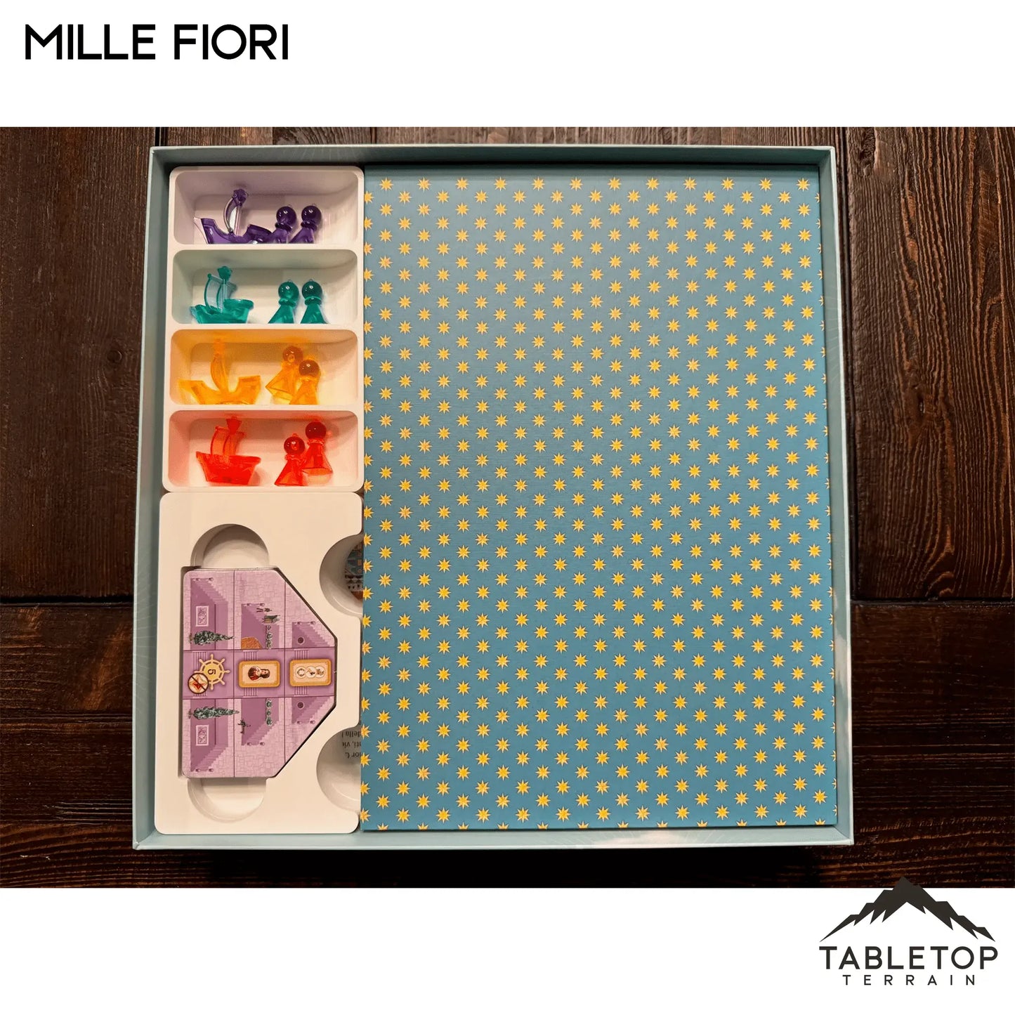 Mille Fiori Board Game Insert / Organizer