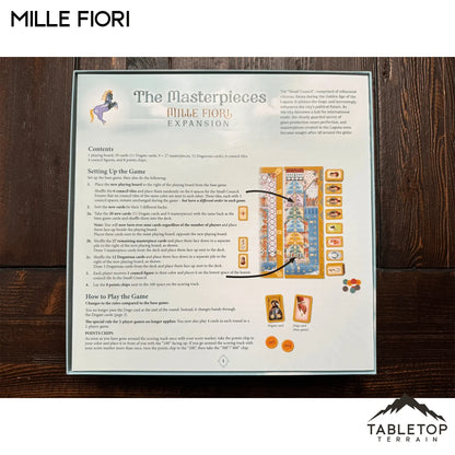 Mille Fiori Board Game Insert / Organizer