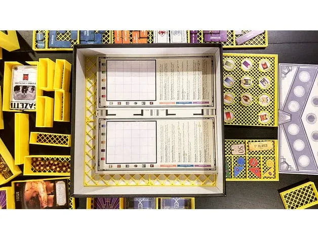 Museum: Pictura with Expansions Board Game Insert / Organizer