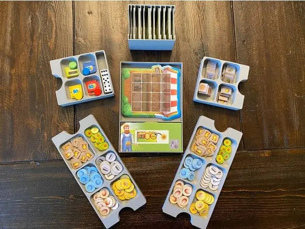 My Farm Shop Board Game Insert / Organizer