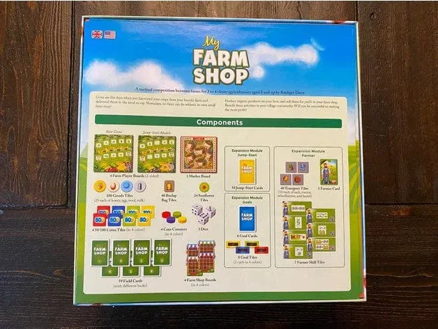 My Farm Shop Board Game Insert / Organizer