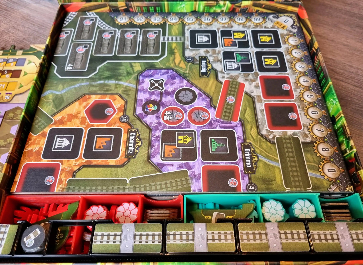 Nucleum + Promos Board Game Insert / Organizer