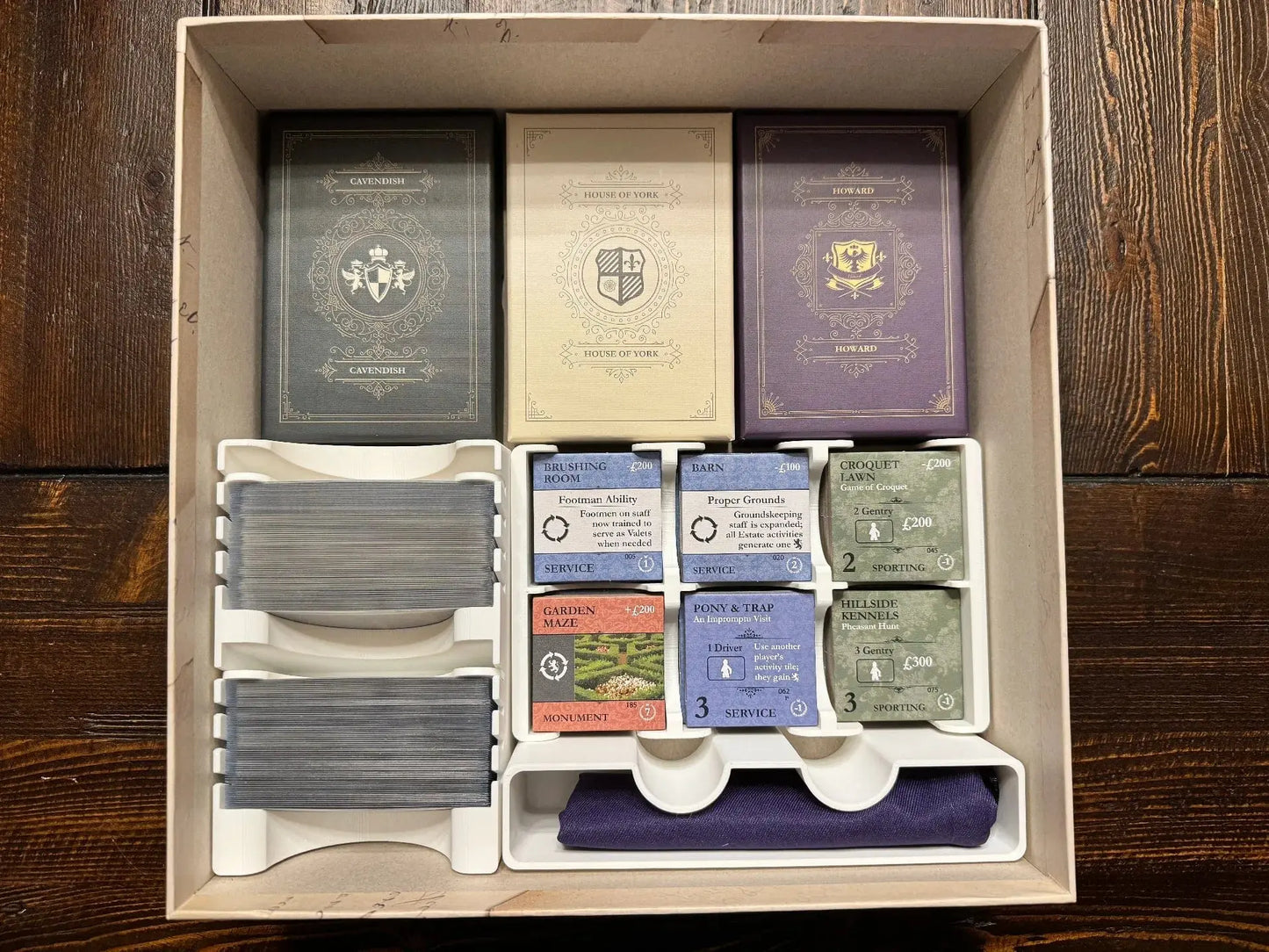 Obsession with Expansions Board Game Insert / Organizer