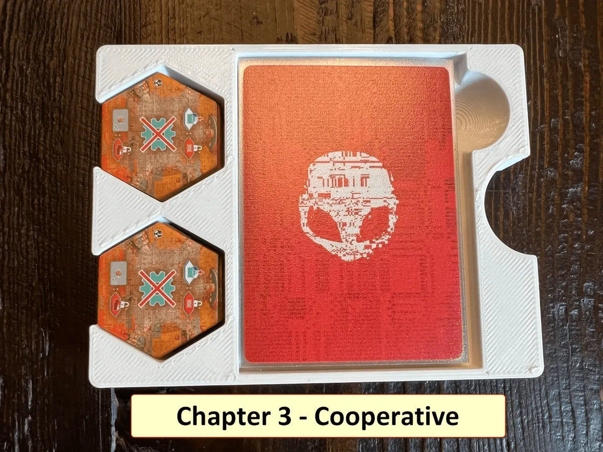 On Mars: Alien Invasion Board Game Insert / Organizer