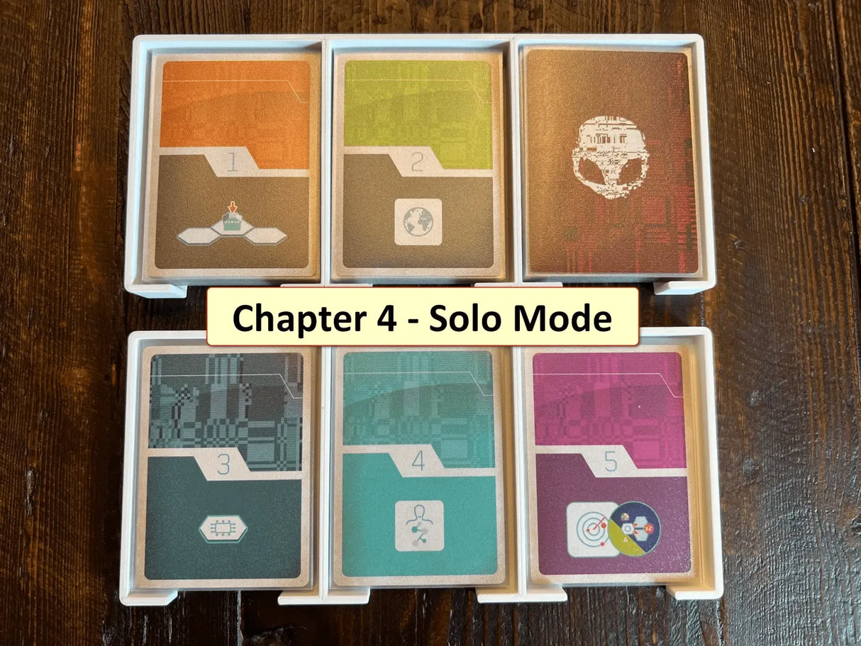 On Mars: Alien Invasion Board Game Insert / Organizer