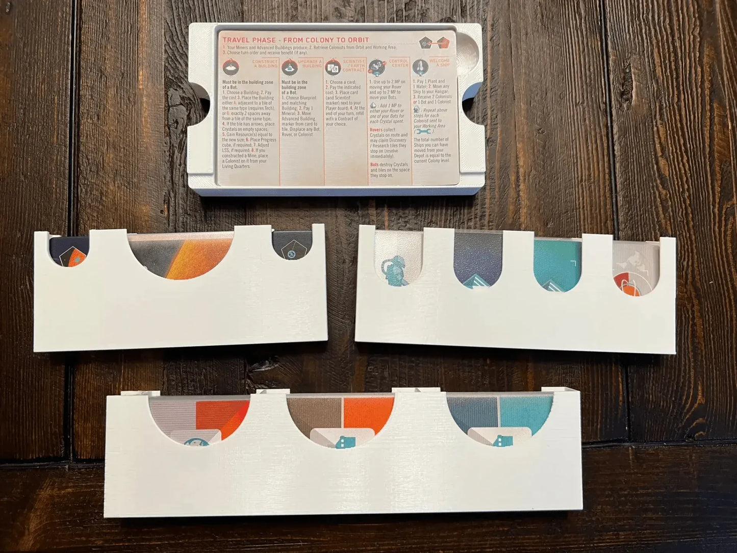 On Mars (Lacerda) Board Game Insert / Organizer