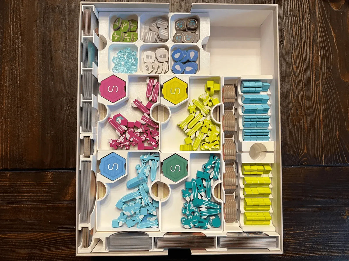 On Mars (Lacerda) Board Game Insert / Organizer
