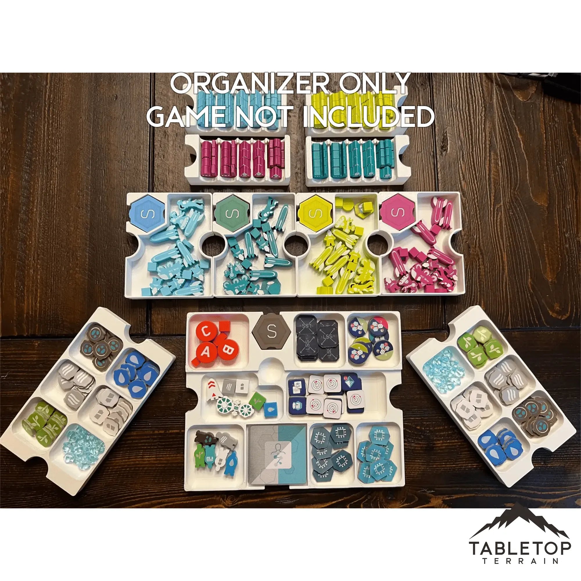 On Mars (Lacerda) Board Game Insert / Organizer
