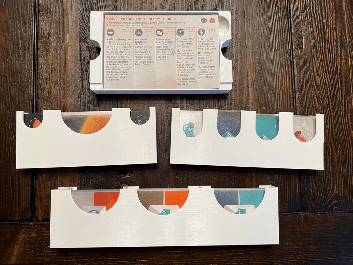 On Mars (Lacerda) Board Game Insert / Organizer