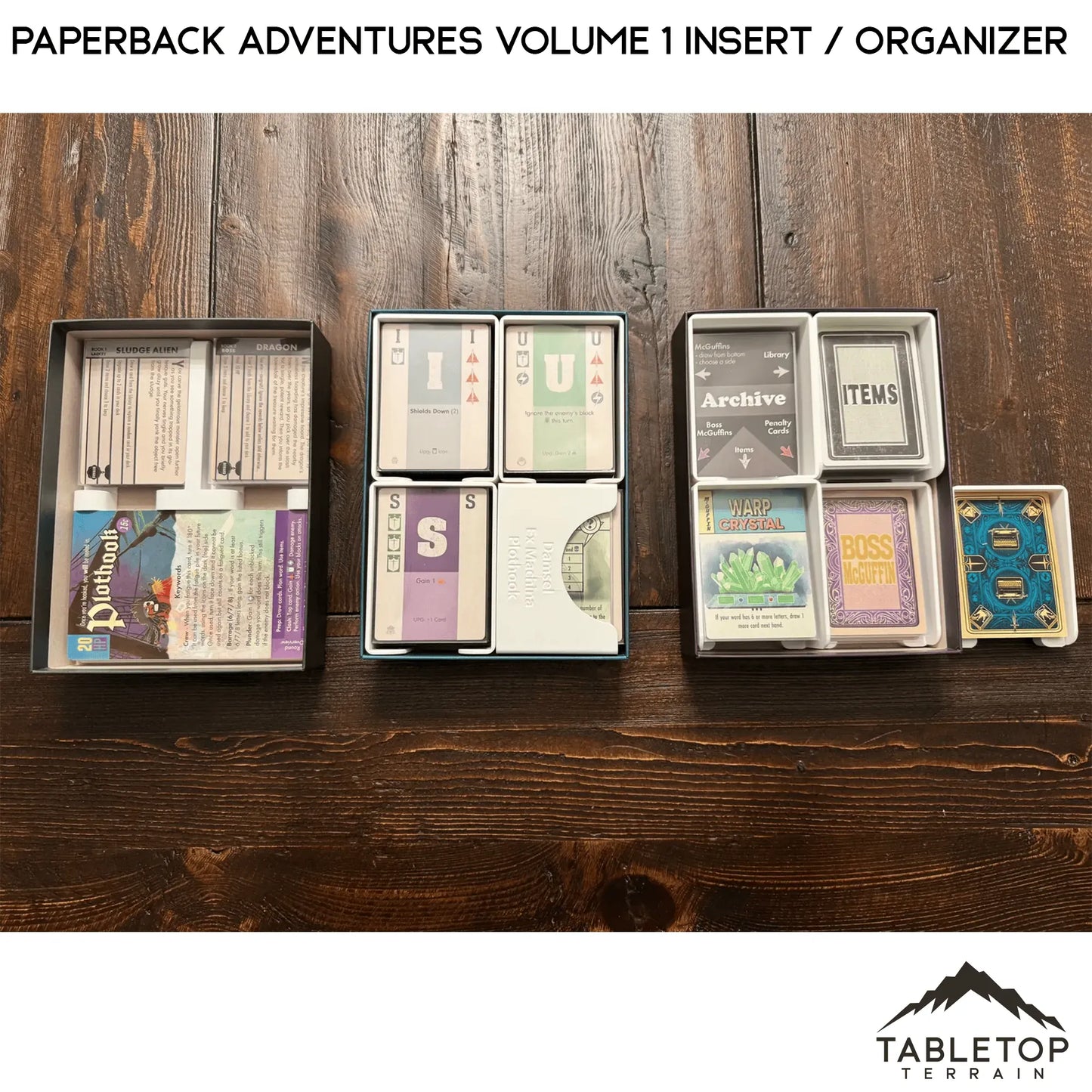 Paperback Adventures Volume 1 Insert / Organizer