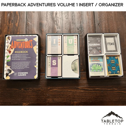 Paperback Adventures Volume 1 Insert / Organizer