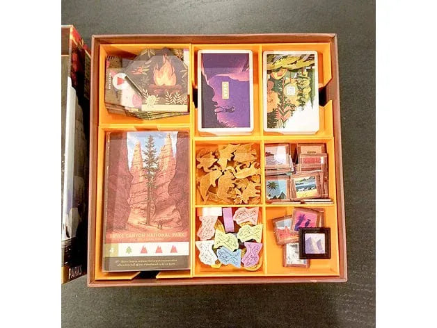 Parks + Nightfall Expansion Board Game Insert / Organizer
