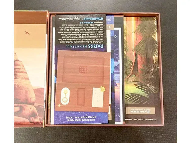 Parks + Nightfall Expansion Board Game Insert / Organizer