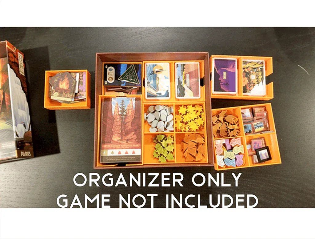 Parks + Nightfall Expansion Board Game Insert / Organizer