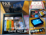 Pax Transhumanity Board Game Insert / Organizer