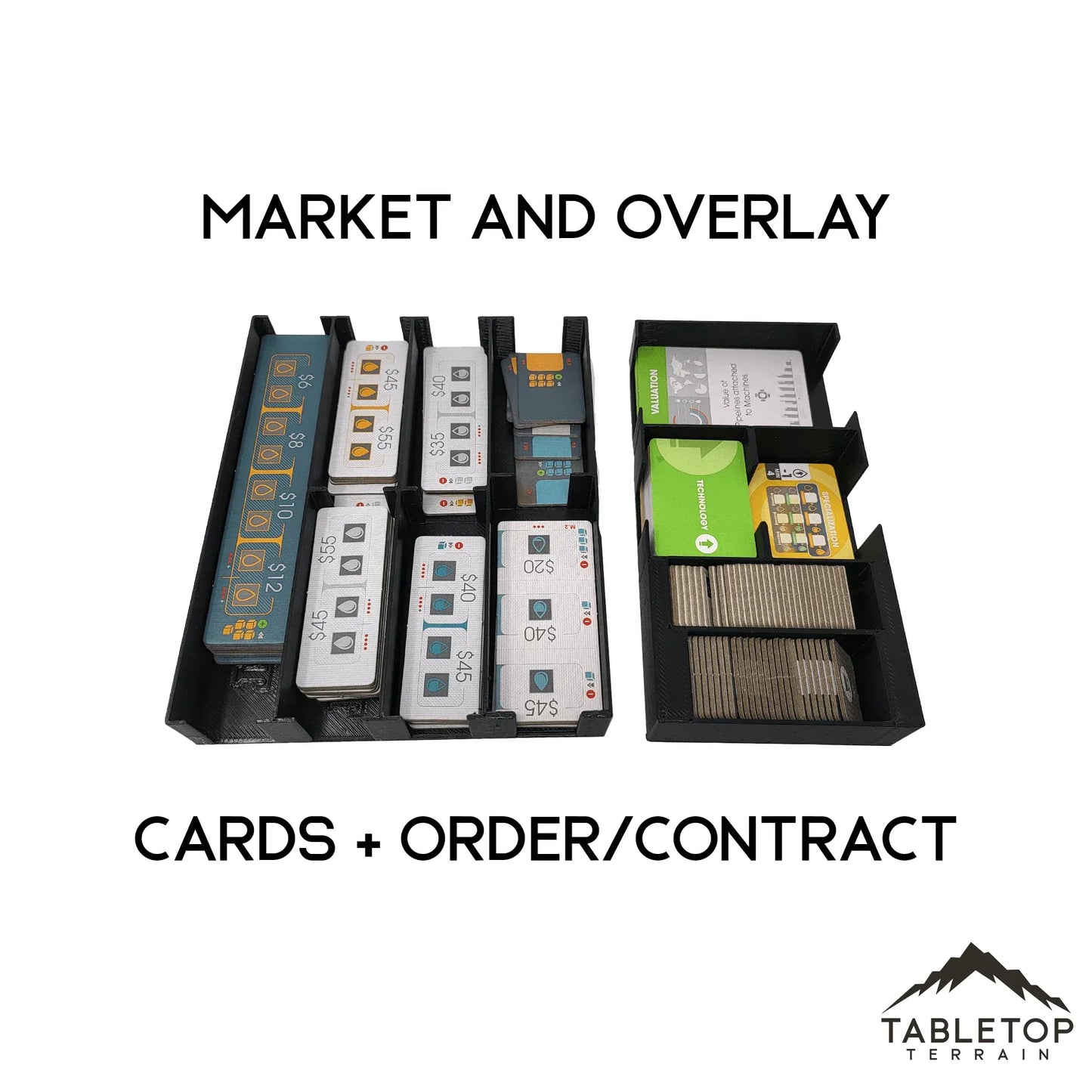 Pipeline + Emerging Markets Board Game Insert / Organizer
