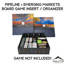 Pipeline + Emerging Markets Board Game Insert / Organizer