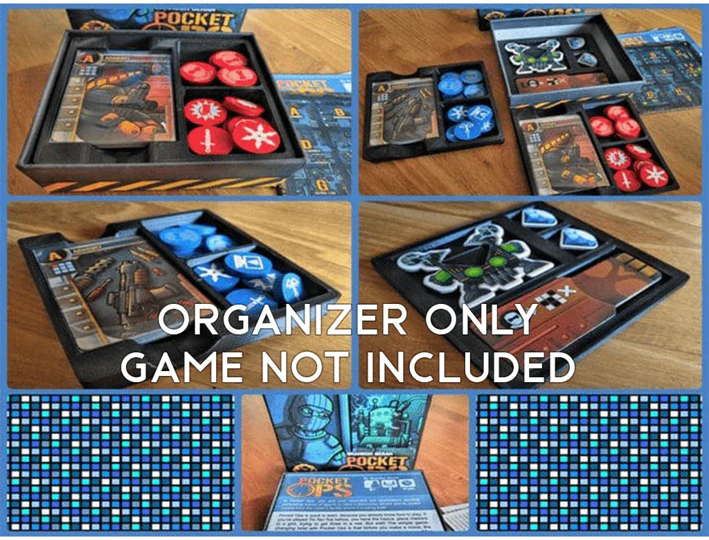 Pocket Ops Game Insert / Organizer