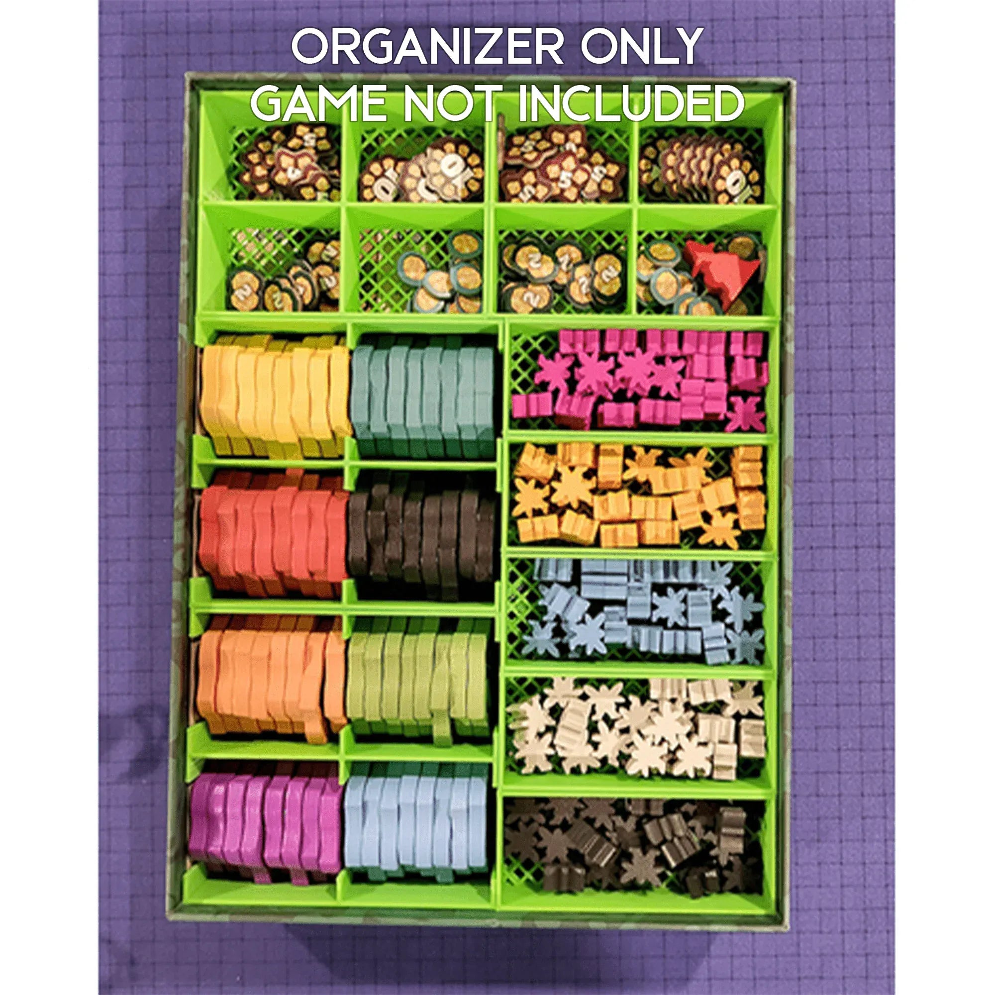 Power Plants Deluxe Edition Board Game Insert / Organizer