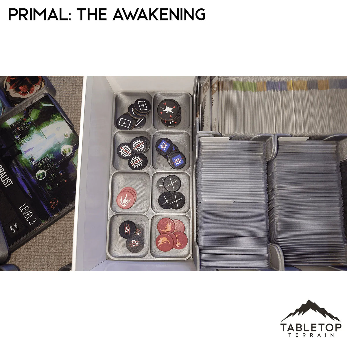 Primal: The Awakening Board Game Insert / Organizer