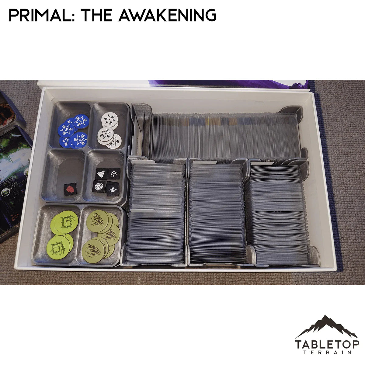 Primal: The Awakening Board Game Insert / Organizer